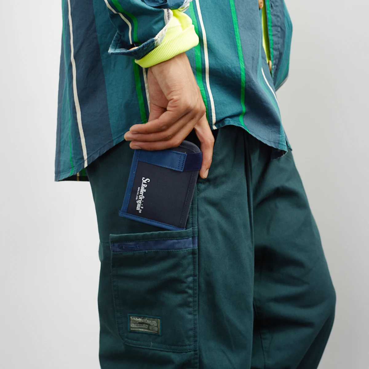 남성용 방수 나일론 천 신용카드 홀더 캐주얼 카드 케이스, 패션 동전 지갑, EDC 파우치, ID 카드 홀더