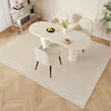 Dining Table Floor Mat Large Kitchen Carpet Waterproof Non-slip Pvc Leather Mats Oil-proof Home Decor Restaurant Rug Big Size 1