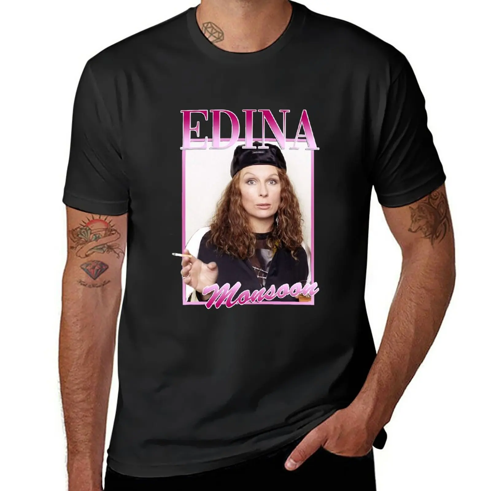 

Special Present Absolutely Fabulous Edina Monsoon Ab Fab T-Shirt anime clothes vintage oversized t shirt men