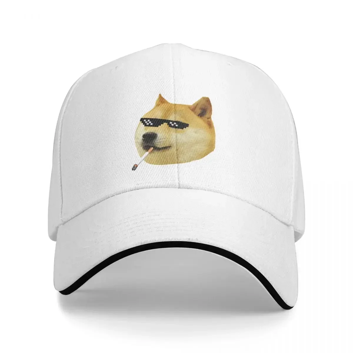 

Doge Deal With It Dog Meme Baseball Caps Fashion Men Women Hats Outdoor Adjustable Casual Cap Sports Baseball Hat Polychromatic