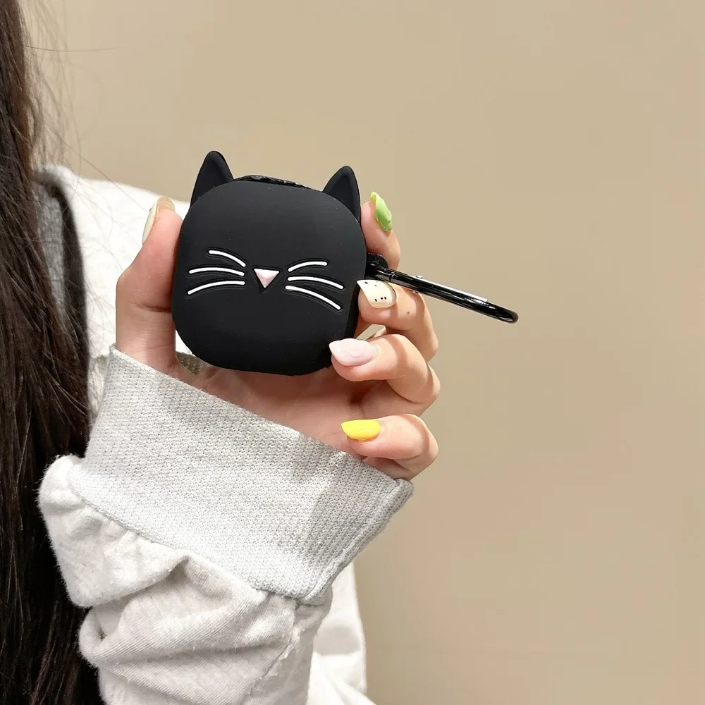 For Samsung Galaxy FE Case Cute Cat Earphone Case For Galaxy Buds