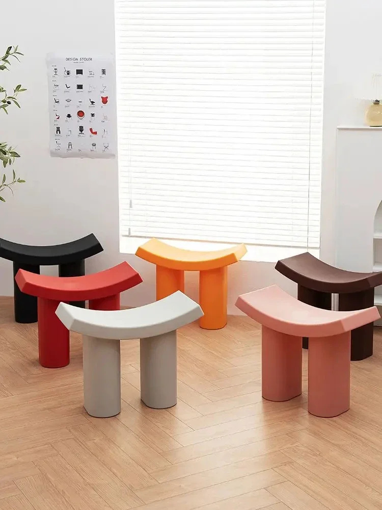 

0887 Nordic Celebrity Small Flying Elephant Stool Household Ins Special-shaped Low Stool Creative Modern Minimalist Pedal