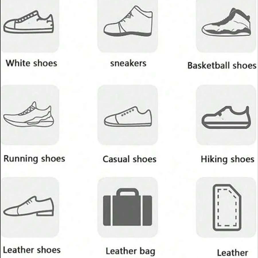 Disposable Shoes Cleaning Wipes Portable Sneaker Quick Wipe Cleaning Tools Shoe Cleaner Eraser and Refresher 12/36/60/96/120PCS 5