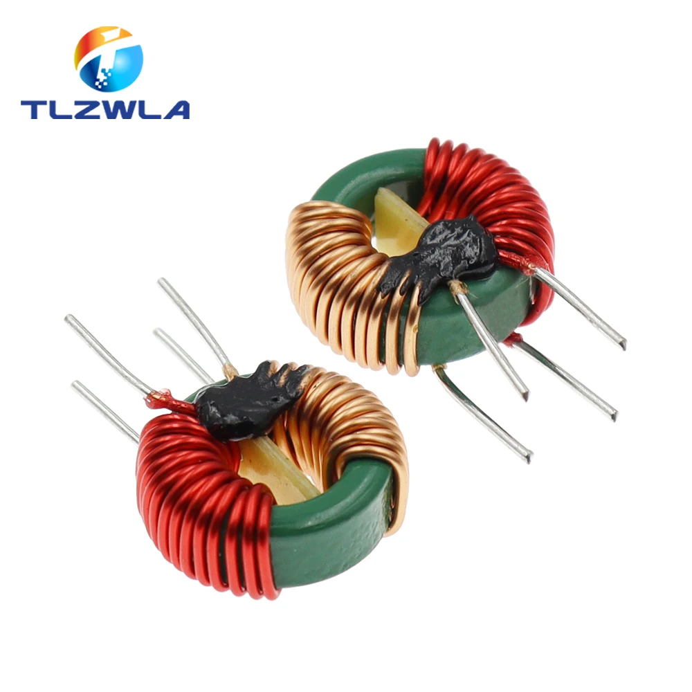 Common-mode Inductor Power Filtering Inductance Coil 2MH 0.7Wire Diameter 5A 5PCS 14X9X5MM