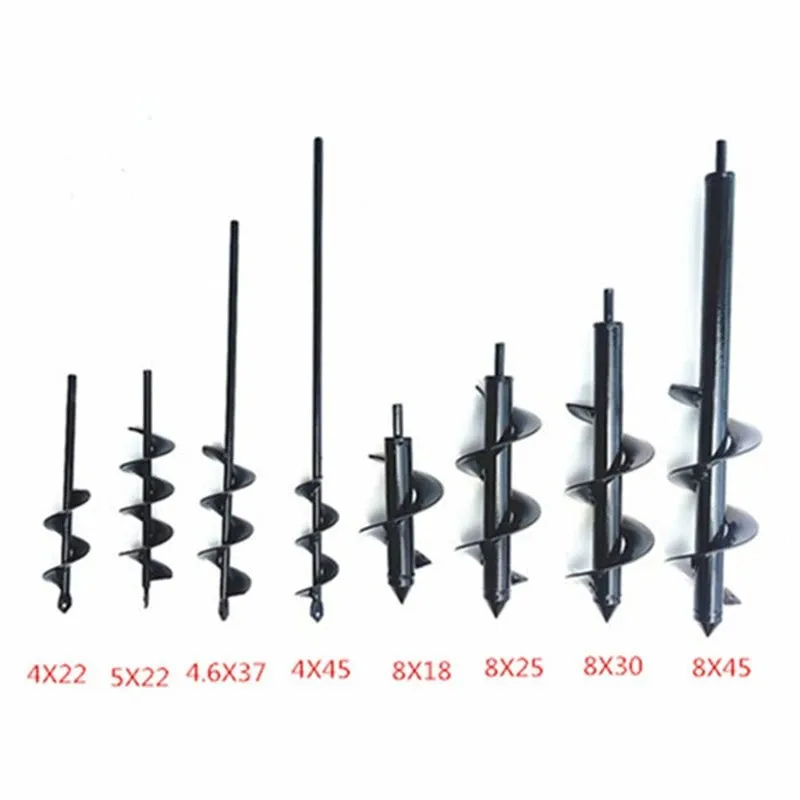 Description Picture 4 of itemFactory Direct Supply of Ground Drill Spiral Rod Twist Drill Garden Planting Garden Vegetable Field Loosening Hand Electric G...
