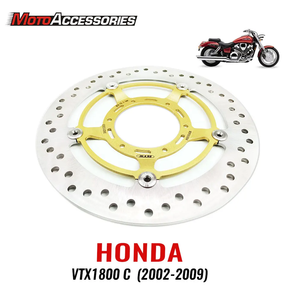 

For Honda VTX1800 C 2002 2003 2004 2005 2006 2009 Stainless Front Brake Disc Floating Brakes System Motorcycle Accessories