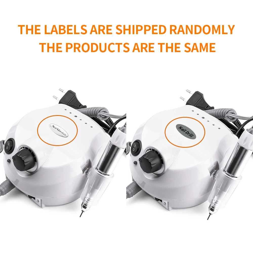 35000RPM Professional Nail Drill Polishing Machine Nail Gel Grinding Milling Device Manicure Pedicure Polisher Nail Drill Bits