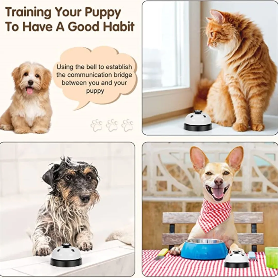 Hand Call Bell Desk Summons Bell Pet Ringing Toy Christmas Kitchen Accessories