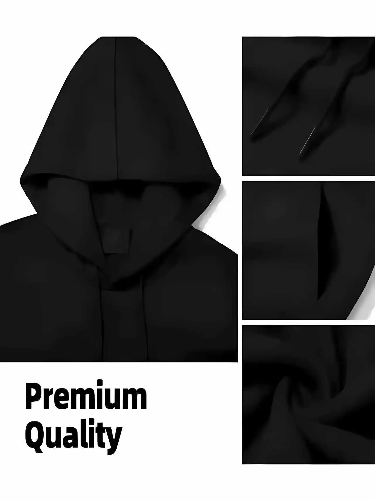 Men’s autumn 3D duck print hoodie and sweatpants outdoor sports set 01