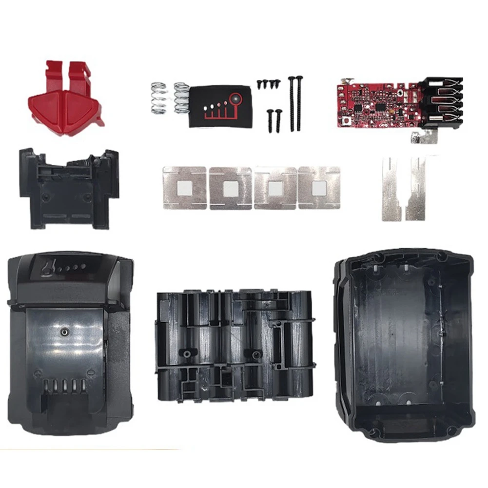 밀워키 M18 10용 배터리 케이스 + PCB 충전 회로 기판 핫 세일 도구 보드 키트