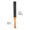 51cm Double Layer Leather Paddle Riding Crops Flogger Horsewhips Spikes Wooden Handle Spanking Paddle Slapper Riding Spurs 2