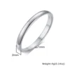Bague de fiançailles en acier inoxydable pour femmes et hommes, couleur or, tailles américaines 4 5 6 7 8 9 10 11 12 13 14 15, livraison gratuite