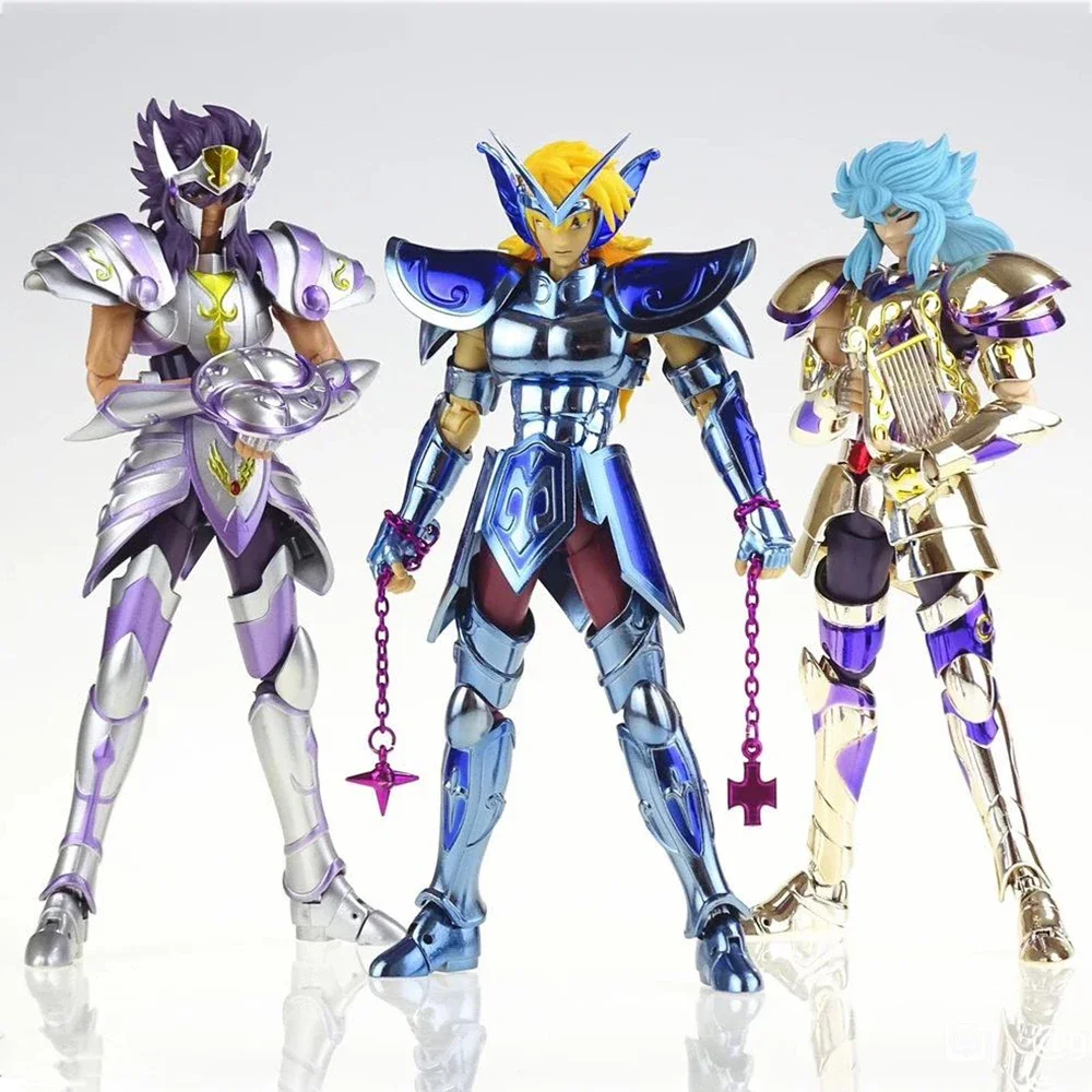 

CS модель Saint Seiya Myth Cloth EX Cepheus Albiore Crateris Suikyo Lyra Orphee, серебряная искусственная игрушка