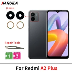 Enhanced Rear Back Camera Glass Lens with Adhesive Sticker (For Redmi A2 Plus)