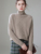 High Quality Women's Turtleneck Sweater For Winter 100% Cashmere Thick Soft Warm Twist Flower Vintage Style Korean Fashion Tops #3