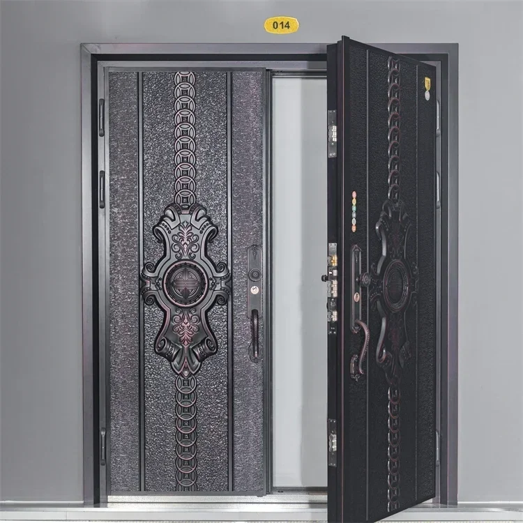 Villa Security Doors Exterior Main Entrance Of Foreign Double Door