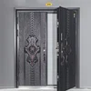 Customized Villa Security Doors Exterior Main Entrance Of Foreign Double Door 4