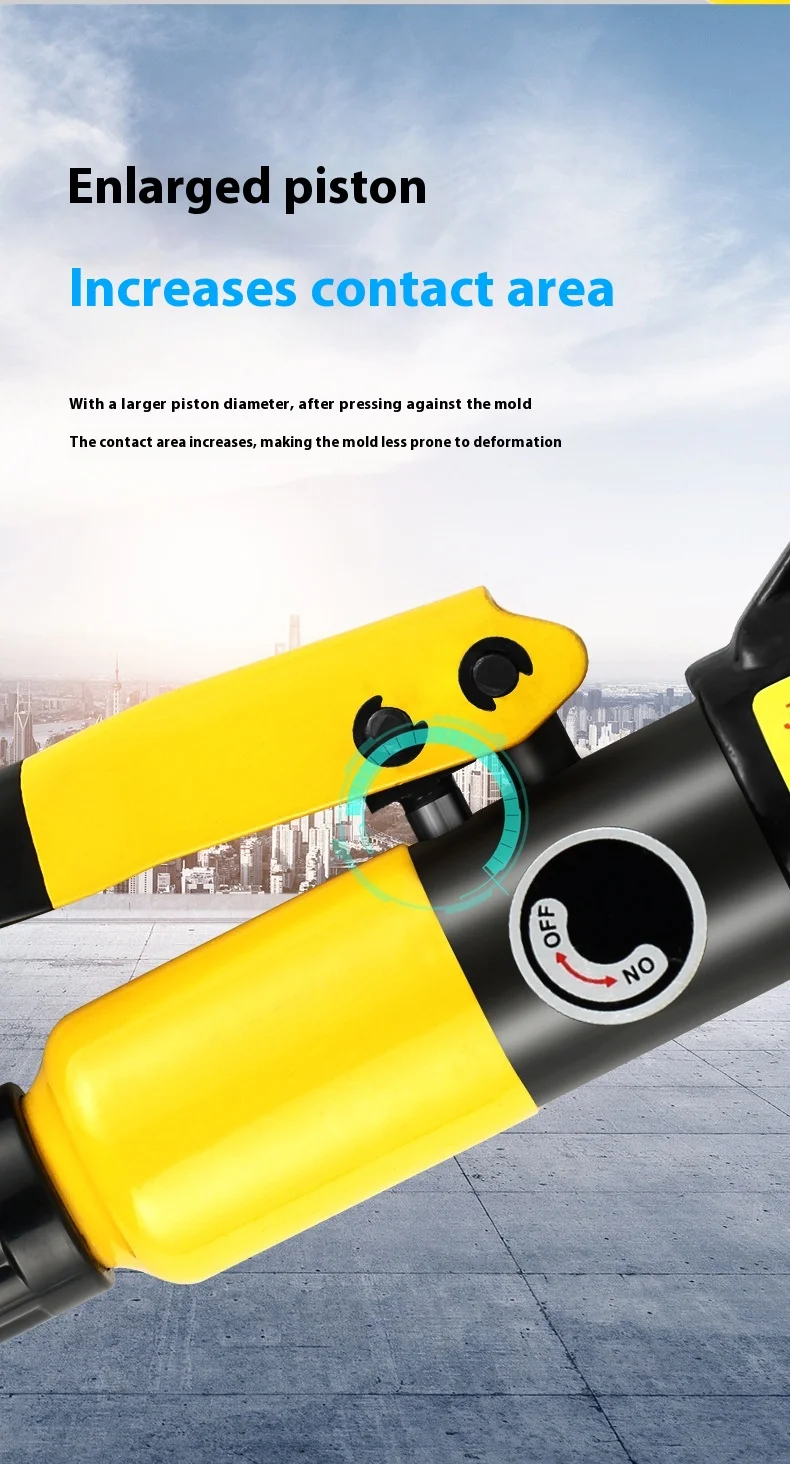 Manual Hydraulic Tool Anti Theft Manual Quick Crimping Pliers Copper Aluminum No