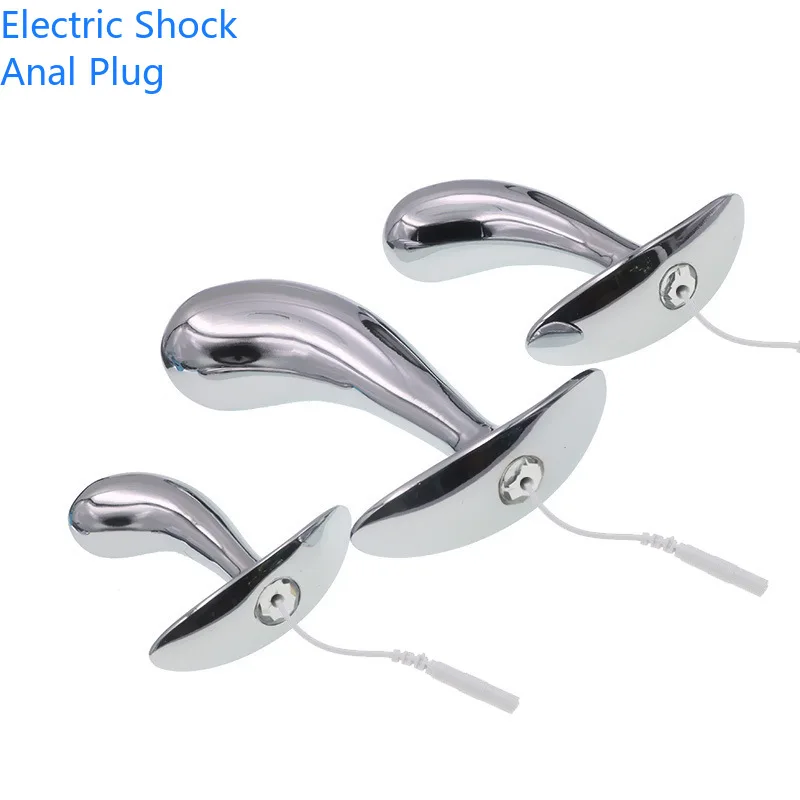 Accessories Sex Products Electro Shock Anal Plug G-Spot Prostate Massager Sex Toy For Women Man Masturbation Erotic Adult Game 1