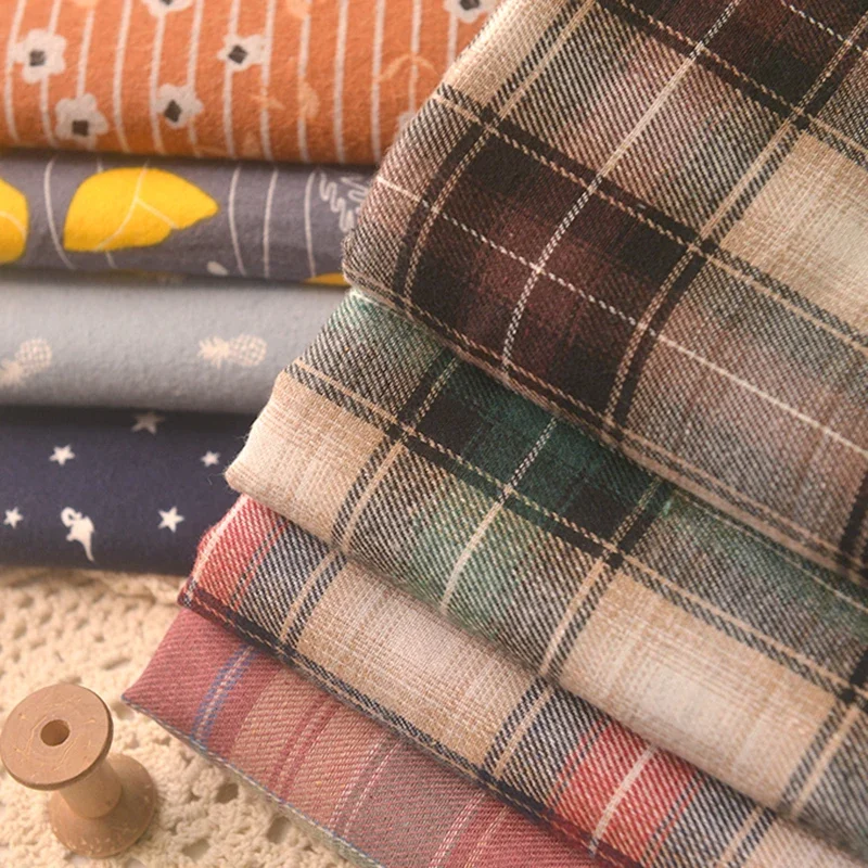 Brushed Cotton Plaid Flannel 1