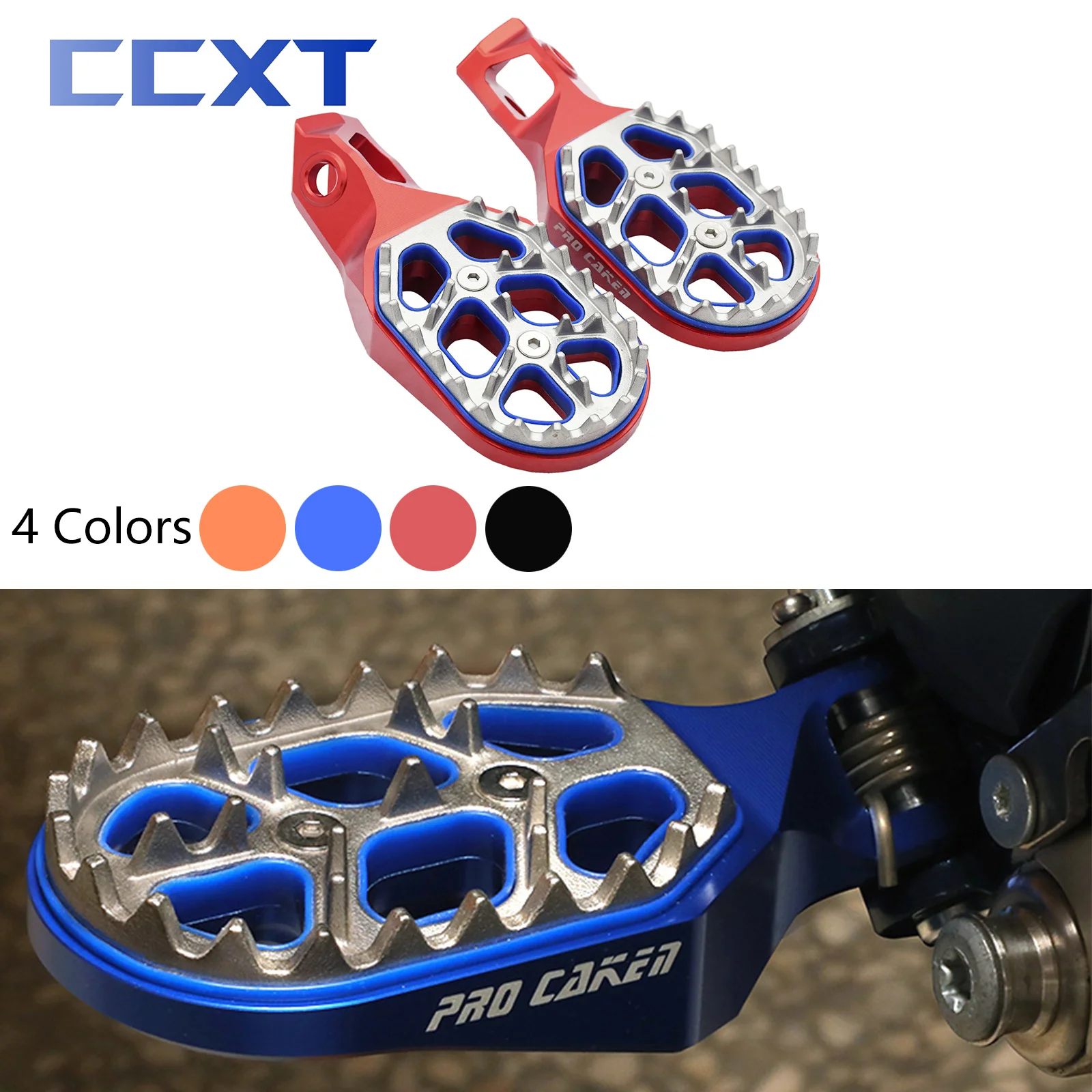 

Foot Pegs Footrest Pedals For KTM EXC EXCF SX SXF XC XCF 150-500 2023-2024 For GasGas EX EXF MC MCF EC ECF 125 250 300 350 2024