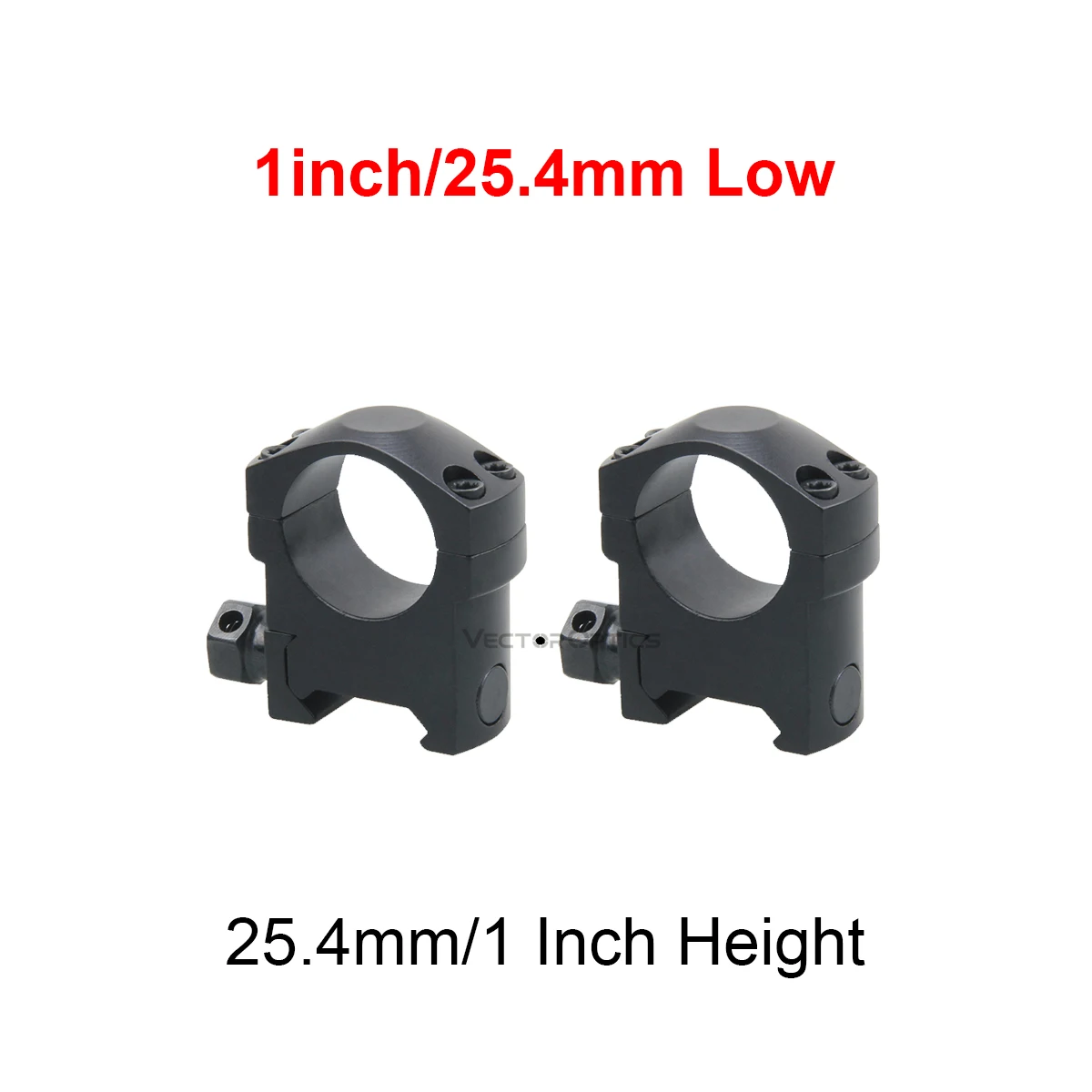 2 Anelli Per Telescopio Da 25.4/30 Mm - Adattatore Per Slitte Picatinny/Weaver 20 Mm - Foto 10