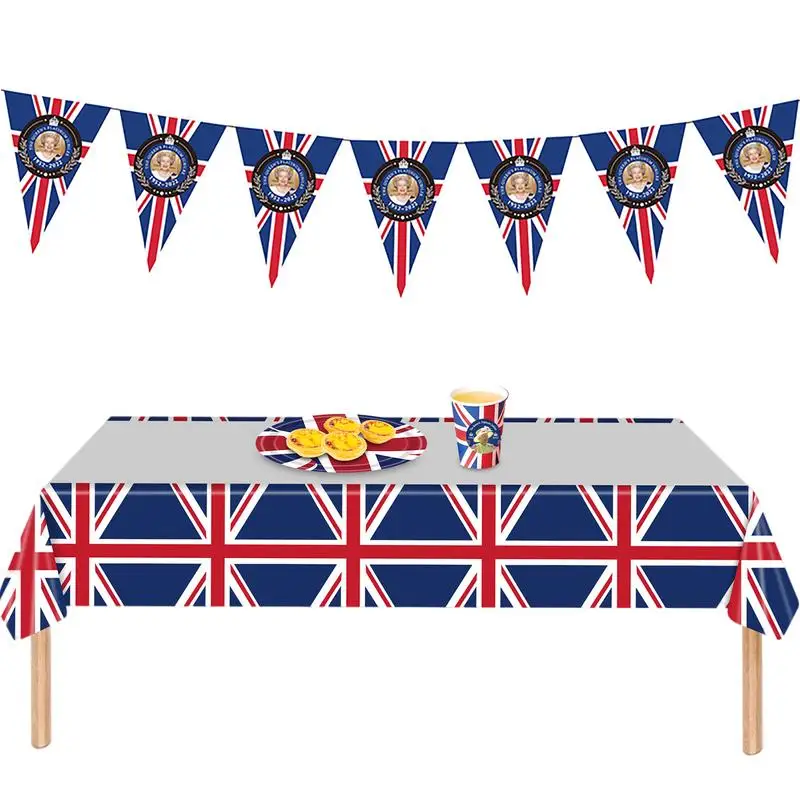 Рисунок 3 - Комплект столовой посуды с флагом Юнион Джек