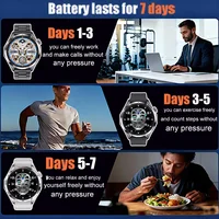 LEMFO Smart Watches For Men Women 1.5" 360*360 HD Screen 330mAh Battery Heart Rate Sleep Health Bluetooth Call  Watches For Man - Image 6