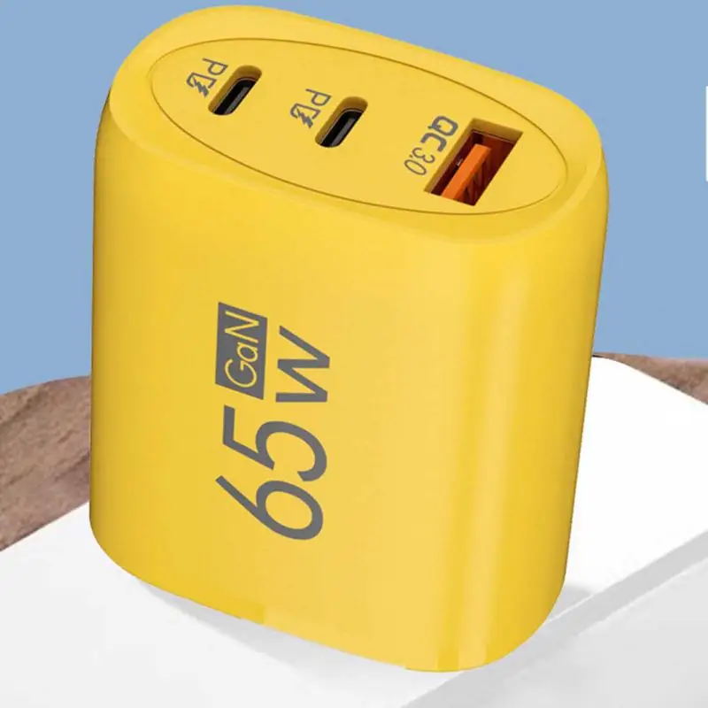 Wall Plugs Fast Charging Block 2 Amp USB Wall Charger Block 12W Type C Fast Charging Block Plug Outlet Splitter For Mobile