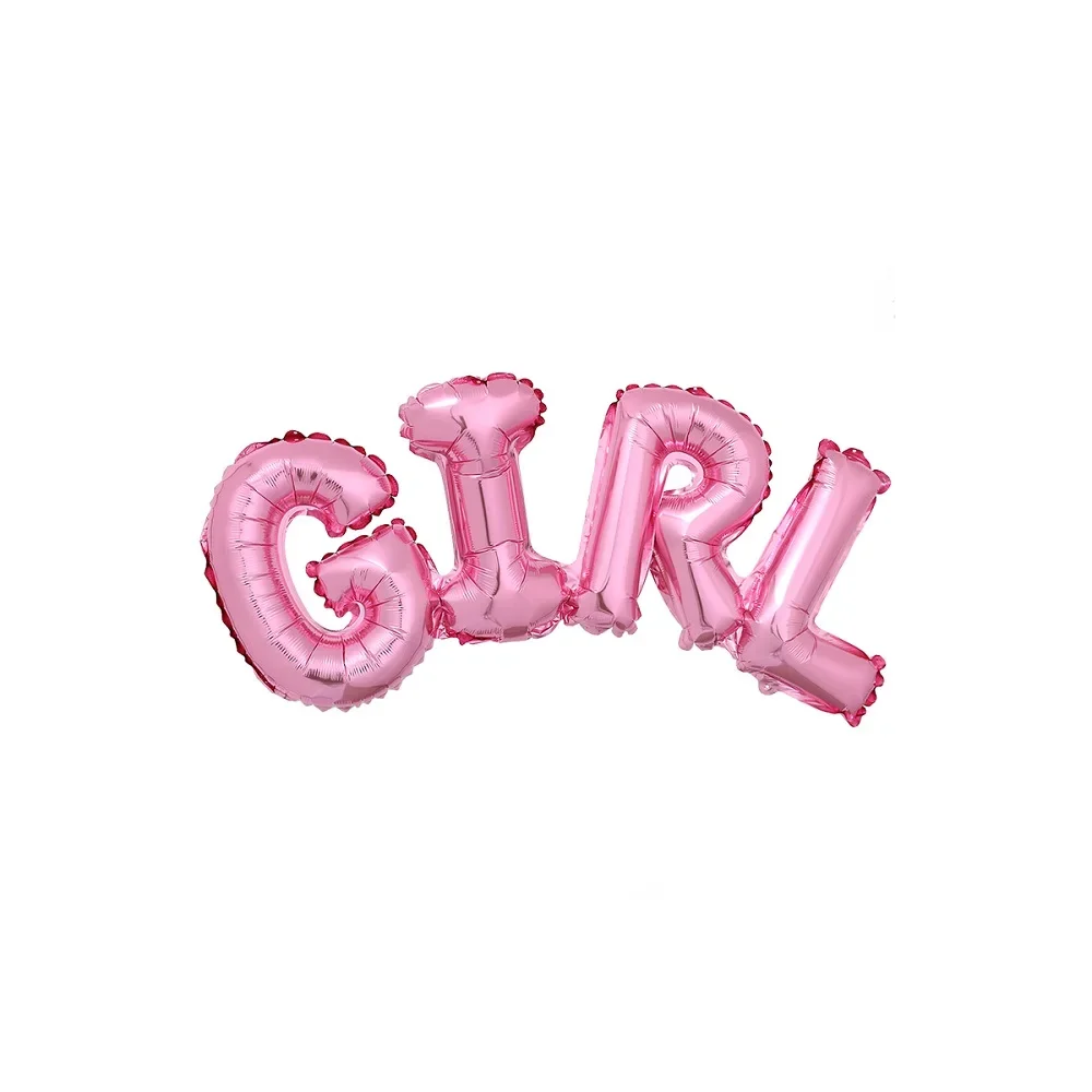 

Link Baby Boy Girl Letter Foil Balloons Baby Shower Birthday Wedding Party Large Size Connect Baby Alphabet Air Globos Decor