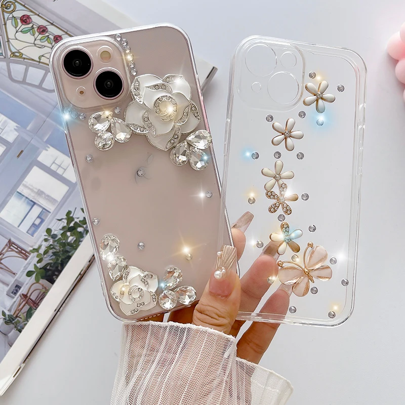 Luxury Fashion Glitter Shine Handwork Phone Case