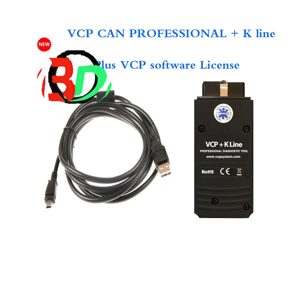 

Новый VCP CAN PROFESSIONAL + K line с лицензией программного обеспечения VCP с чешским голландским итальянским русским немецким бесплатным обновлением онлайн 1 год