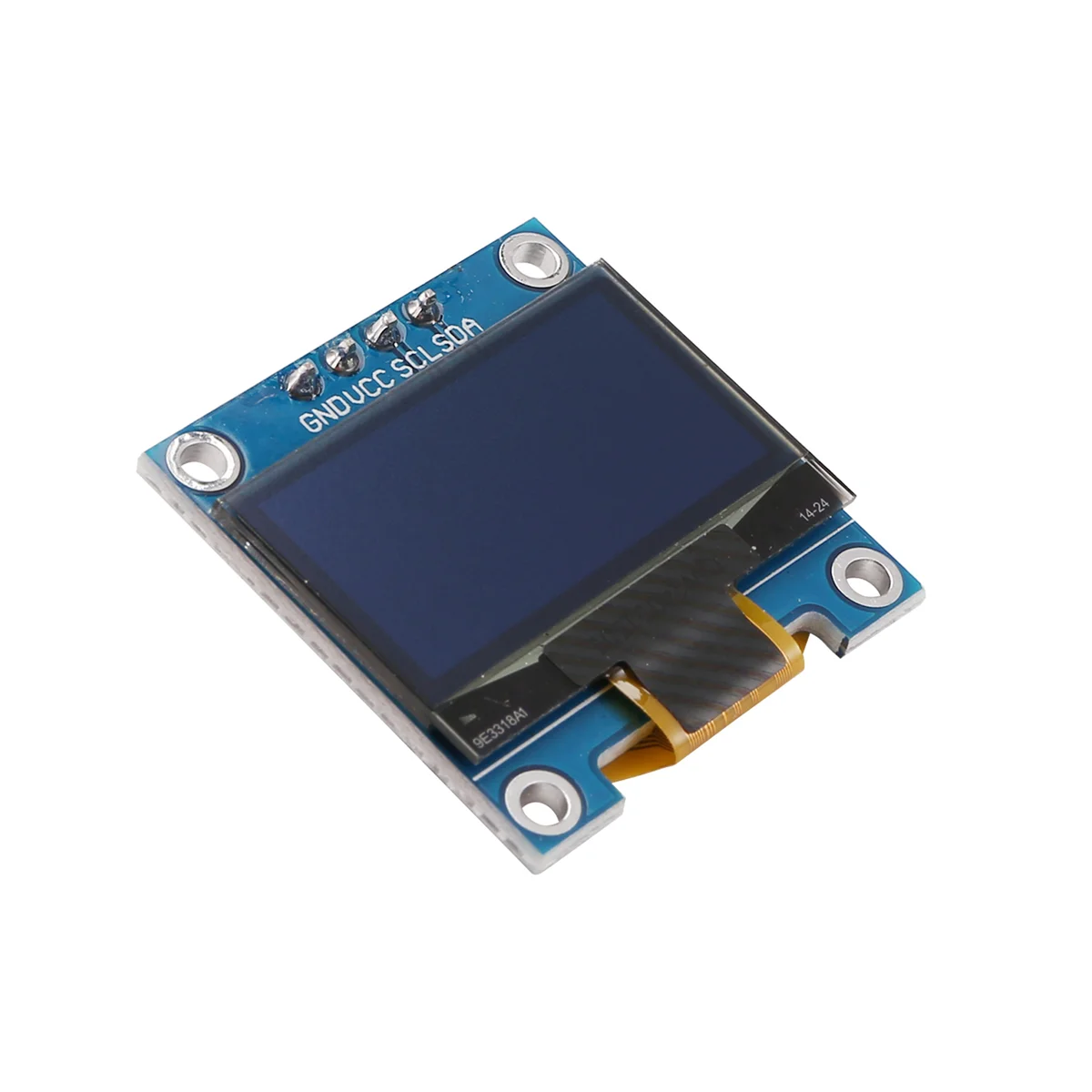0.96 Inch IIC I2C Serial GND 128X64 OLED LCD LED Display Module SSD1306 for Arduino Kit White Display NND