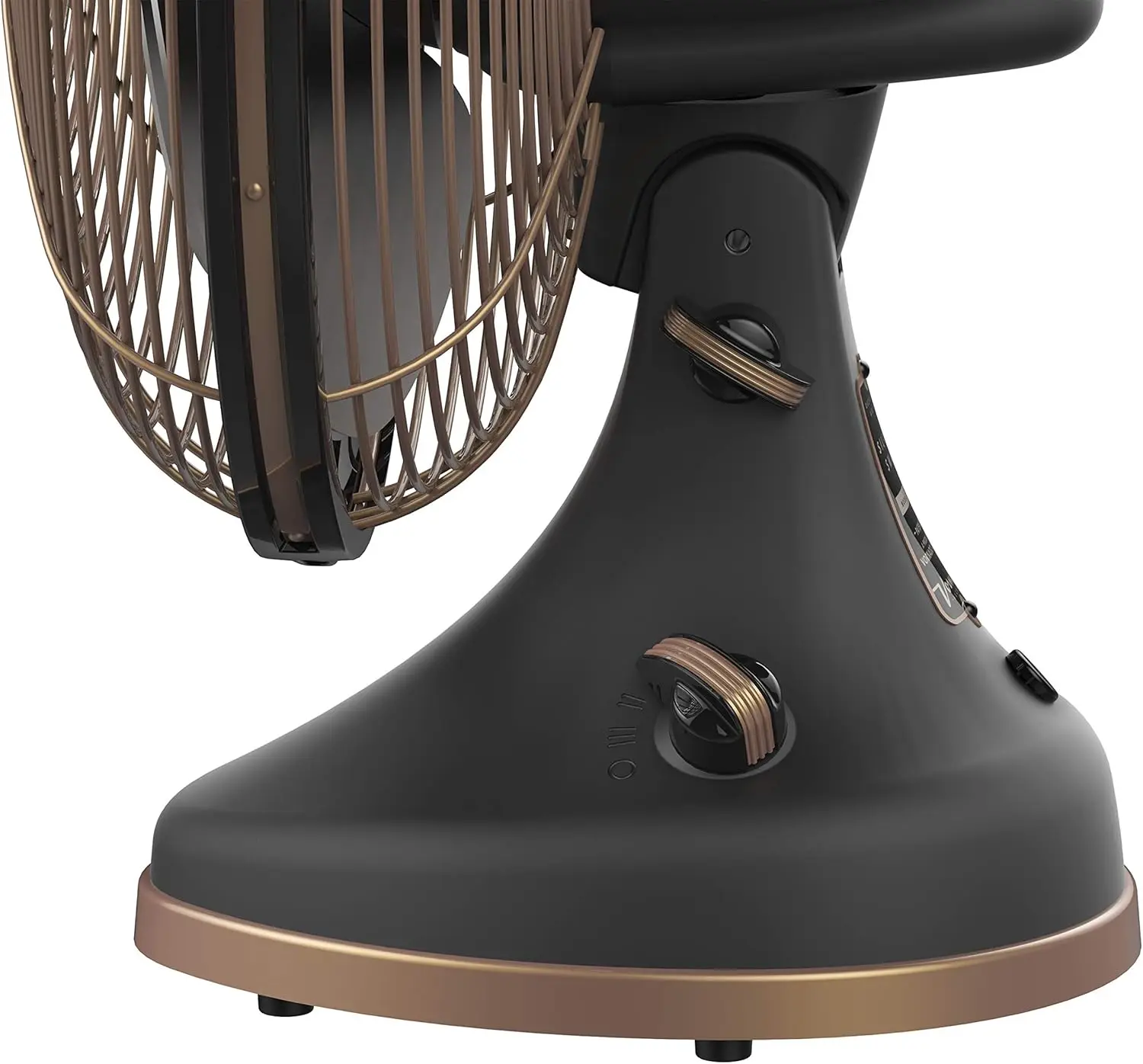 Silver Swan Alchemy Oscillating Vintage Fan Gunmetal, Medium luxury finishes rightly sized perfectly equipped oscillating action 3