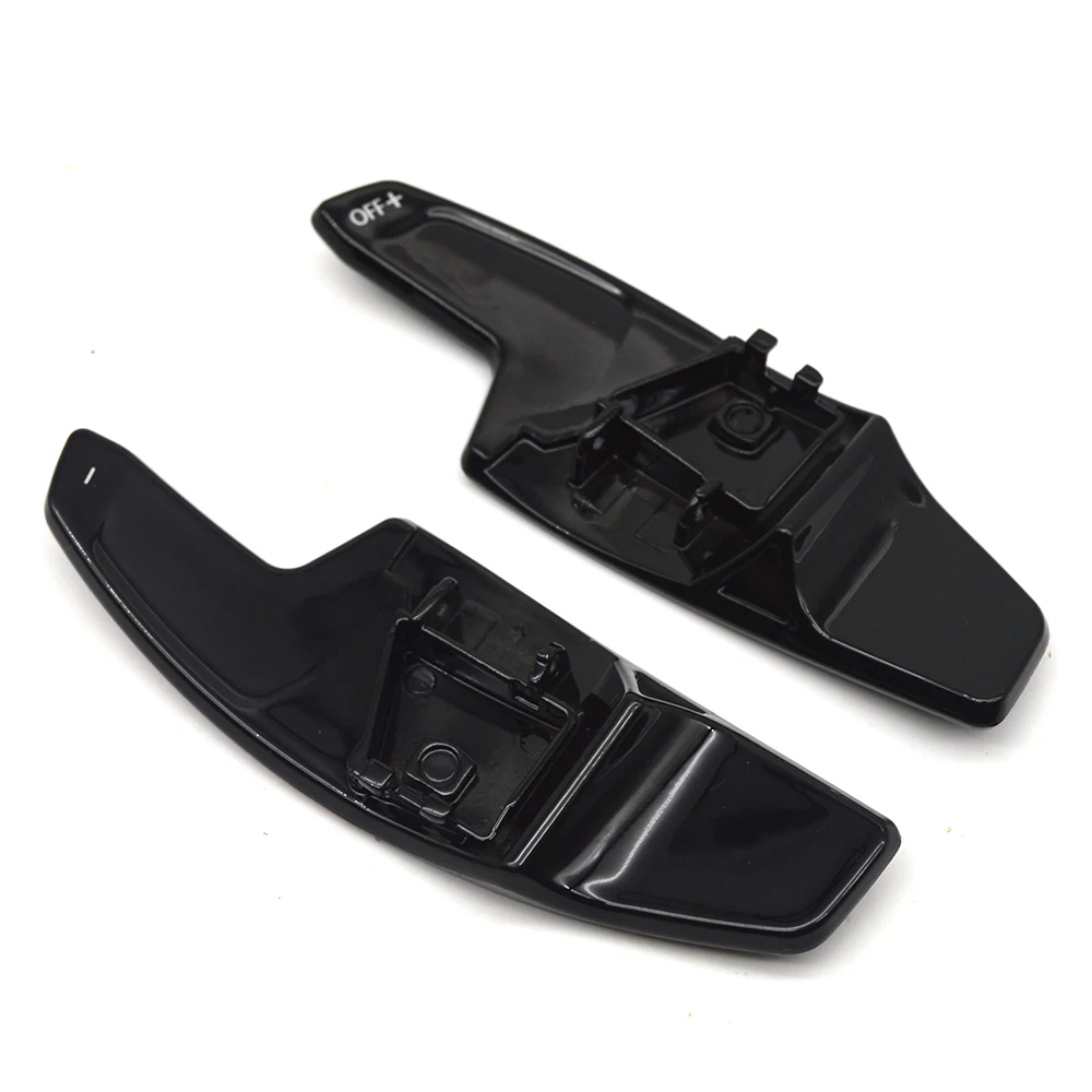 

Car modification steering wheel black shift paddles painted for Golf MK8