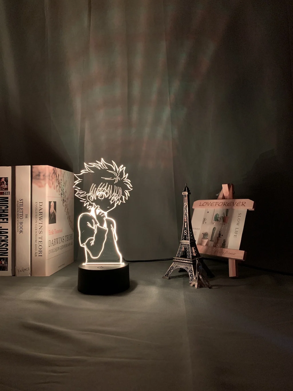 Lâmpada de Mesa Ataque em Titã para Casa Decoração do Quarto Acrílico Anime Legal Criança Presente Manga Aot Noite Ataque no Titã 3d Luz 3 Computers & Electronics
