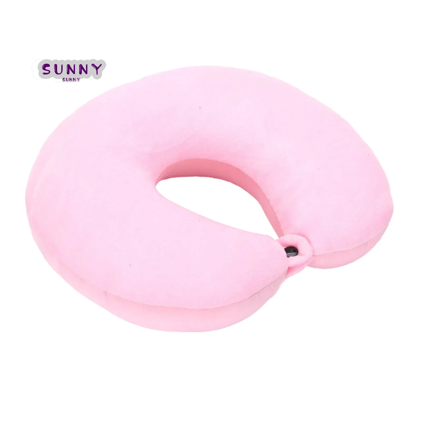 Travel Pillow Memory Foam Head Neck Support Airplane Pillow for Traveling Car Home Office Travel Neck Flight with Strap