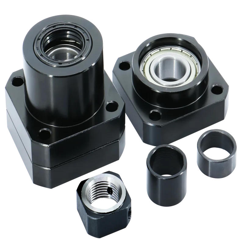 FK12 FF12 New Ball Screw End Support Bearing Fixed Side with Angular Contact Bearings Suit for