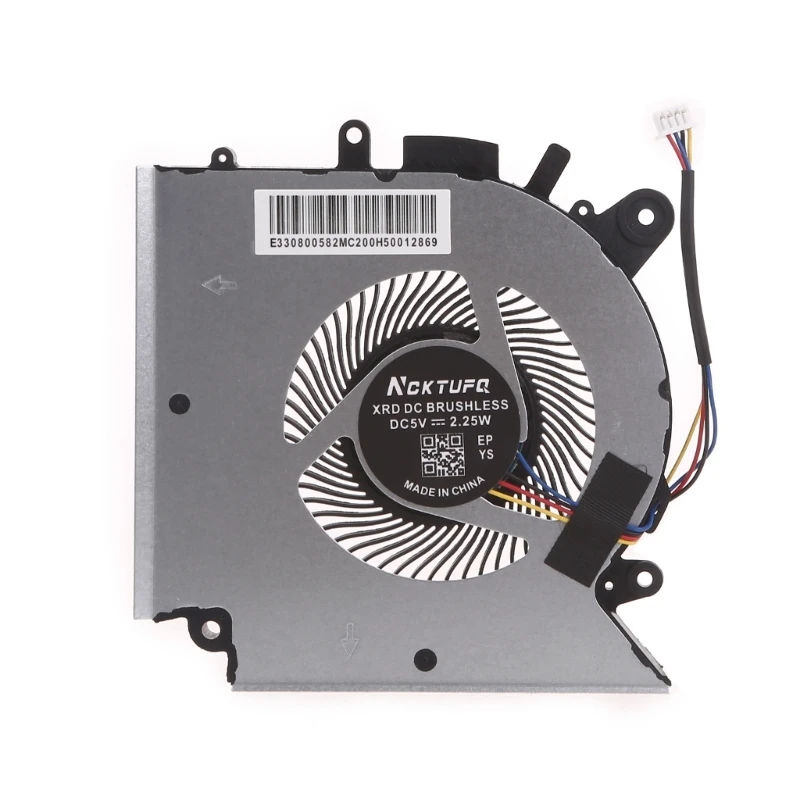 

CPU Cooler Fan Portable USB Power GPU Radiator for MSI GF66 GF76 11SC