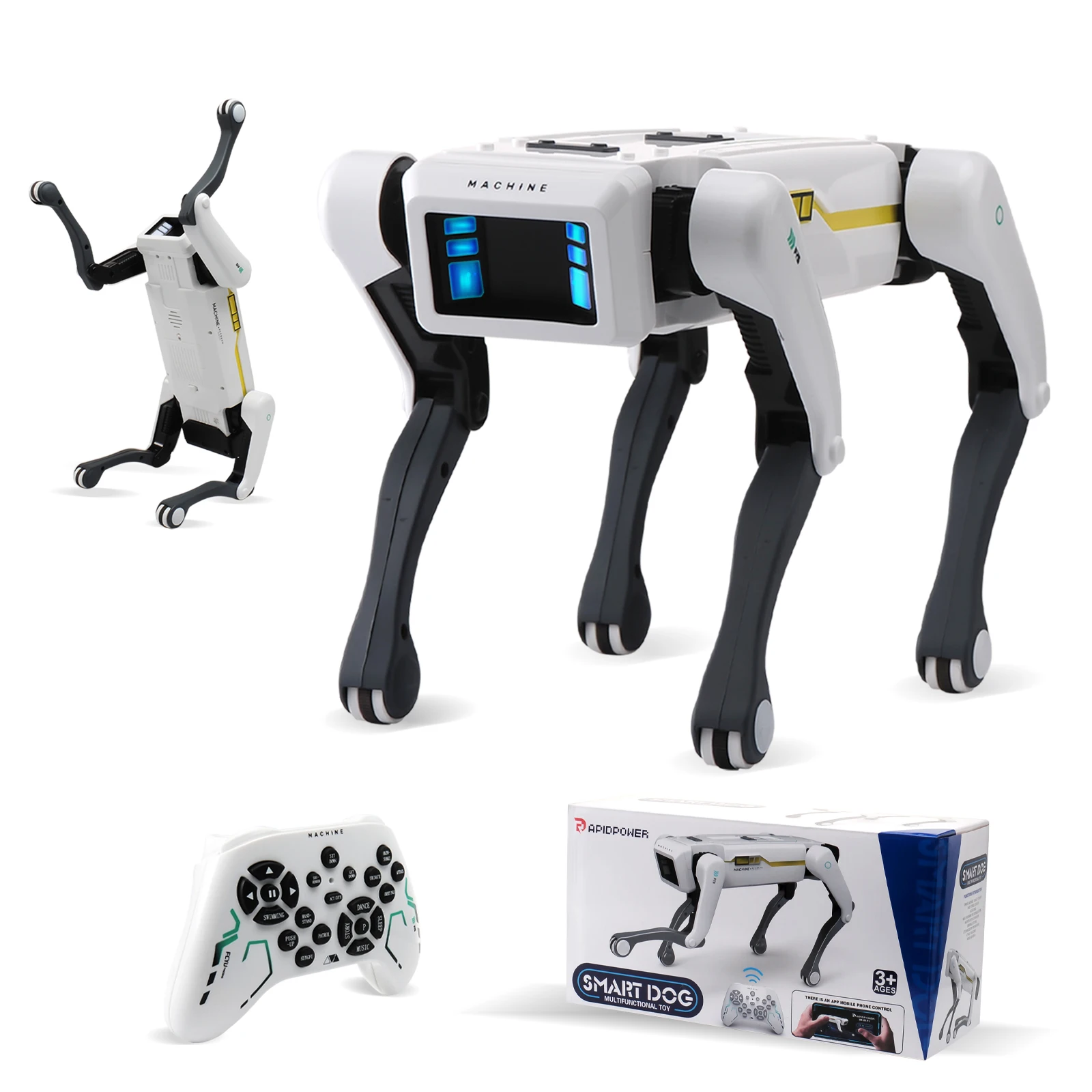 Intelligente AI RC Roboter Hund Stimme Dialog APP Fernbedienung Programmierung Singen Tanzen Maschine Hund Kinder Spielzeug