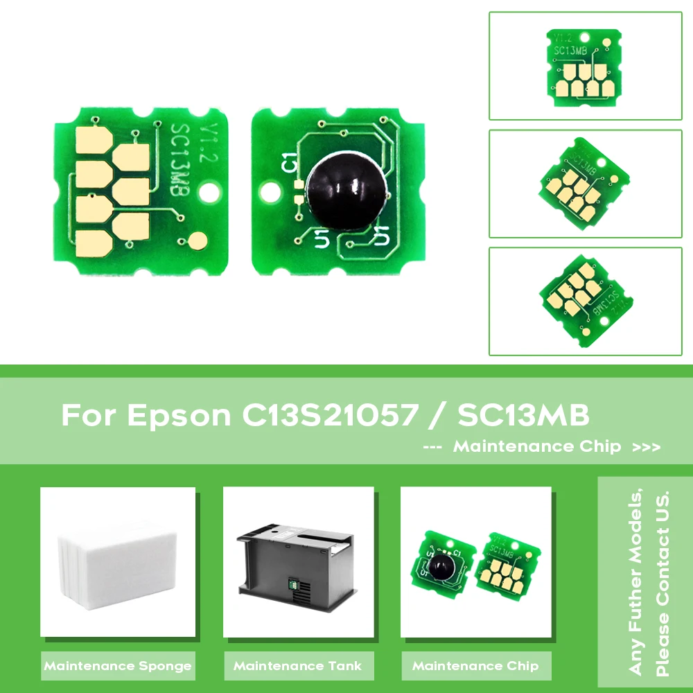 C13S210057 Maintenance Ink Tank Chip for Epson SureColor T2170 T3170 T3170X T5170 T2100 T3100 T5100 F570 F571 Printer