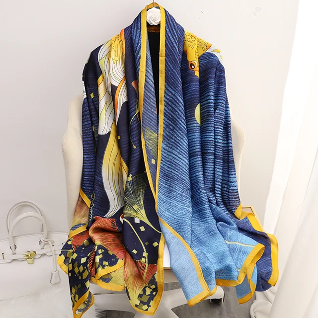 perzik Leuren Neerduwen 2022 Brand Designer Bags For Women Sjaal Vrouwelijke Foulard Bandana Lange  Sjaals Wraps Dame Hijab Scarf For Women - Silk Scarves - AliExpress