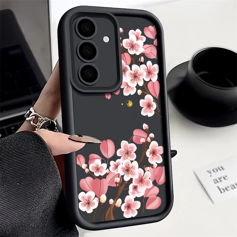 Peach Blossom Soft TPU Phone Case Cover