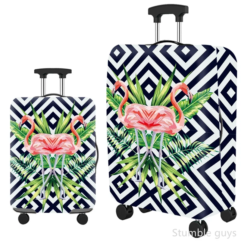 내구성이 뛰어난 고탄성 여행 가방 슬리브 보호용 긁힘 방지 방진 수하물 커버 휴가 여행에 유용함 18-32인치