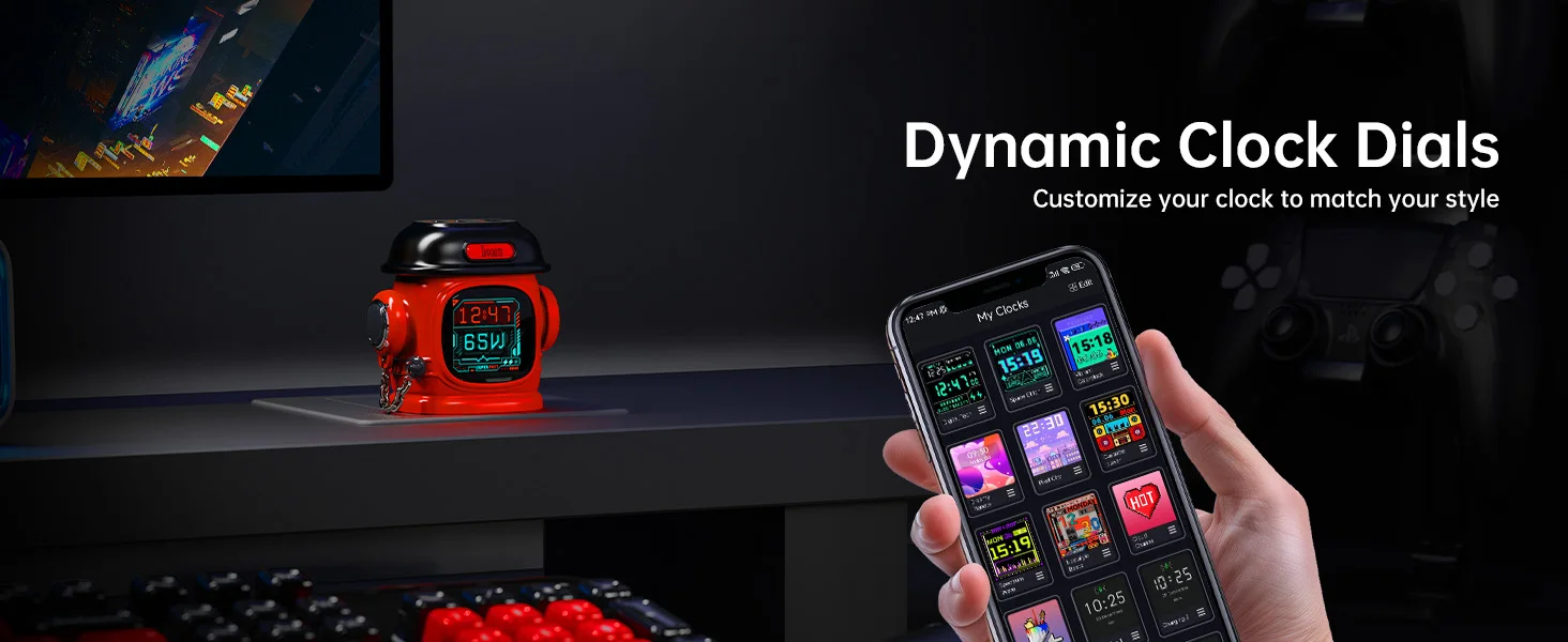 Dynamic Clock Display