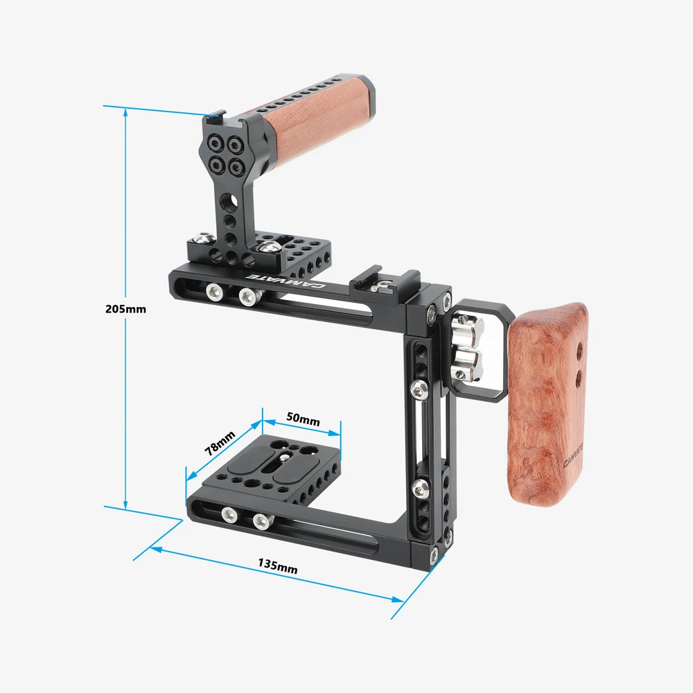 Camera Cage Rig For Canon 70D/80D/90D/5D Mark II/5D Mark III/5D Mark IV/ Nikon D