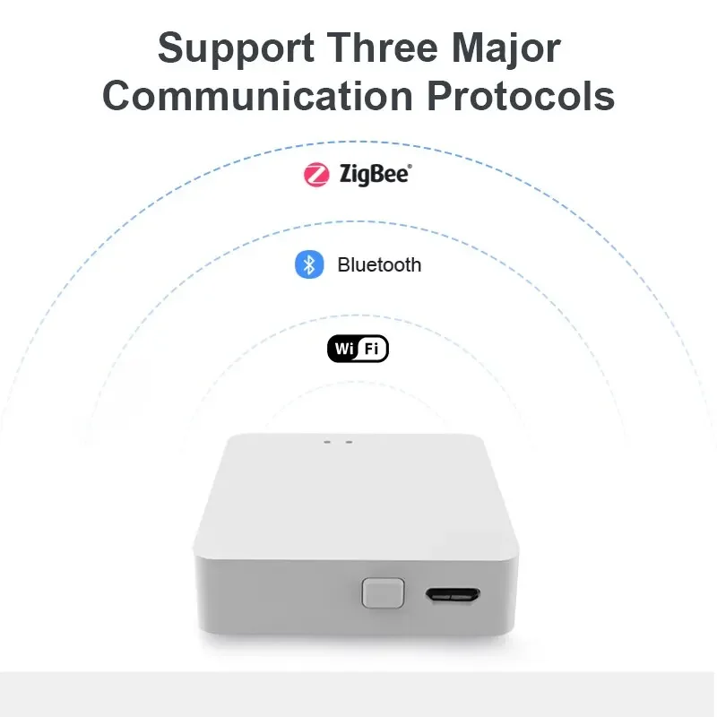 Tuya Zigbee Wireless Hub Gateway For Smart Home Automation for Zigbee Devices Via Smart Life Works with Alexa Google Home