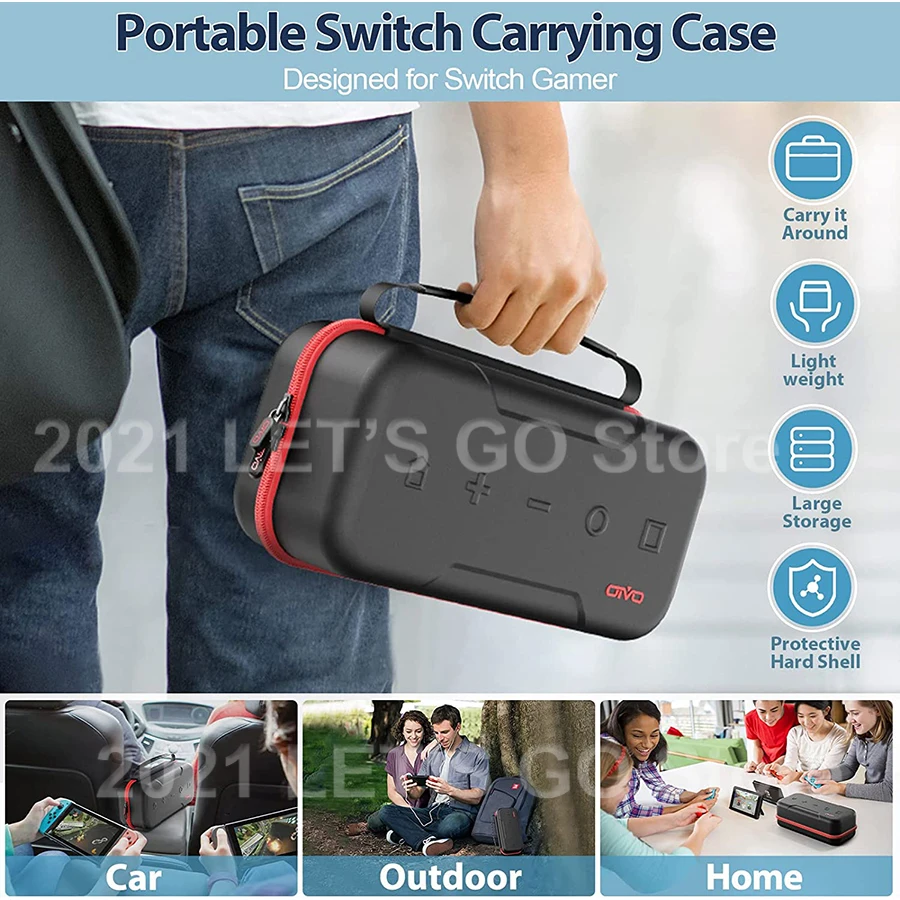 Nintend Switch OLED Carrying Case Portable Travel Carry Storage