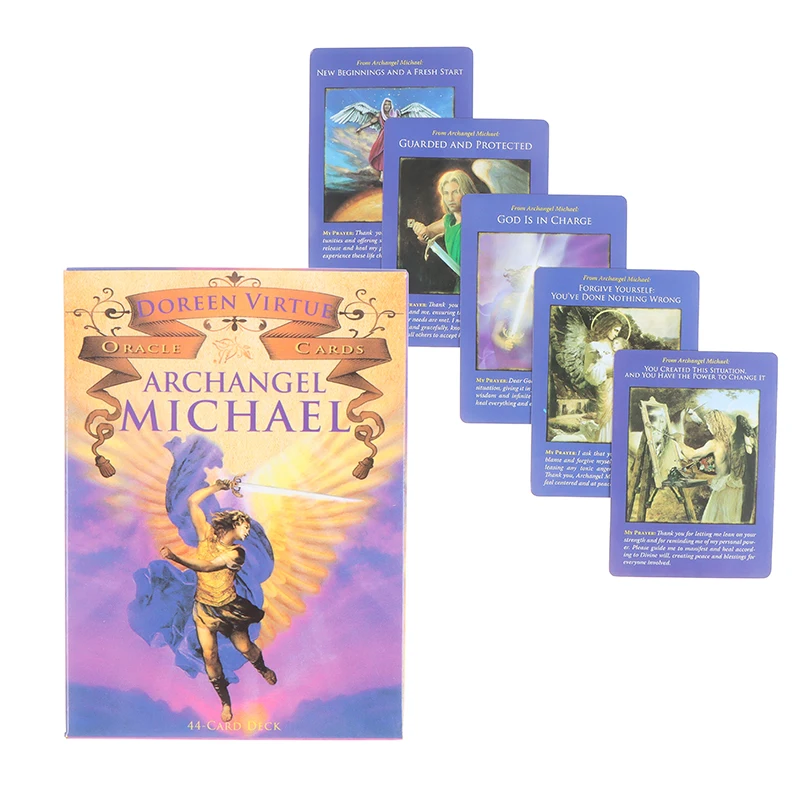 Doreen Virtue Cards Doreen Virtue Spanish Board Game Tarot Deck Tarot Cards Tarot Oracles Oracle Archangel Michael Card Board