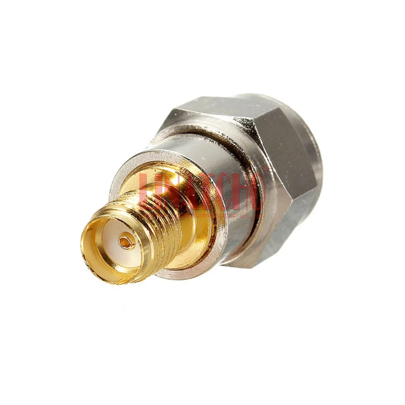 10 pcs Set-top Box TV Antenna Cable Coaxial F Male to SMA Female Brass Connector